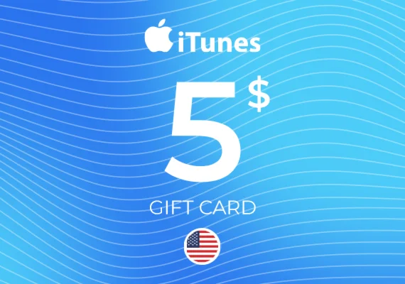 Подарочные карты iTunes/App 5 (США) — APPLE USA