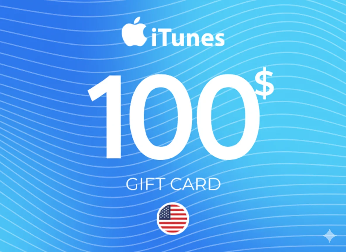 Подарочные карты iTunes/App 100 (США) — APPLE USA