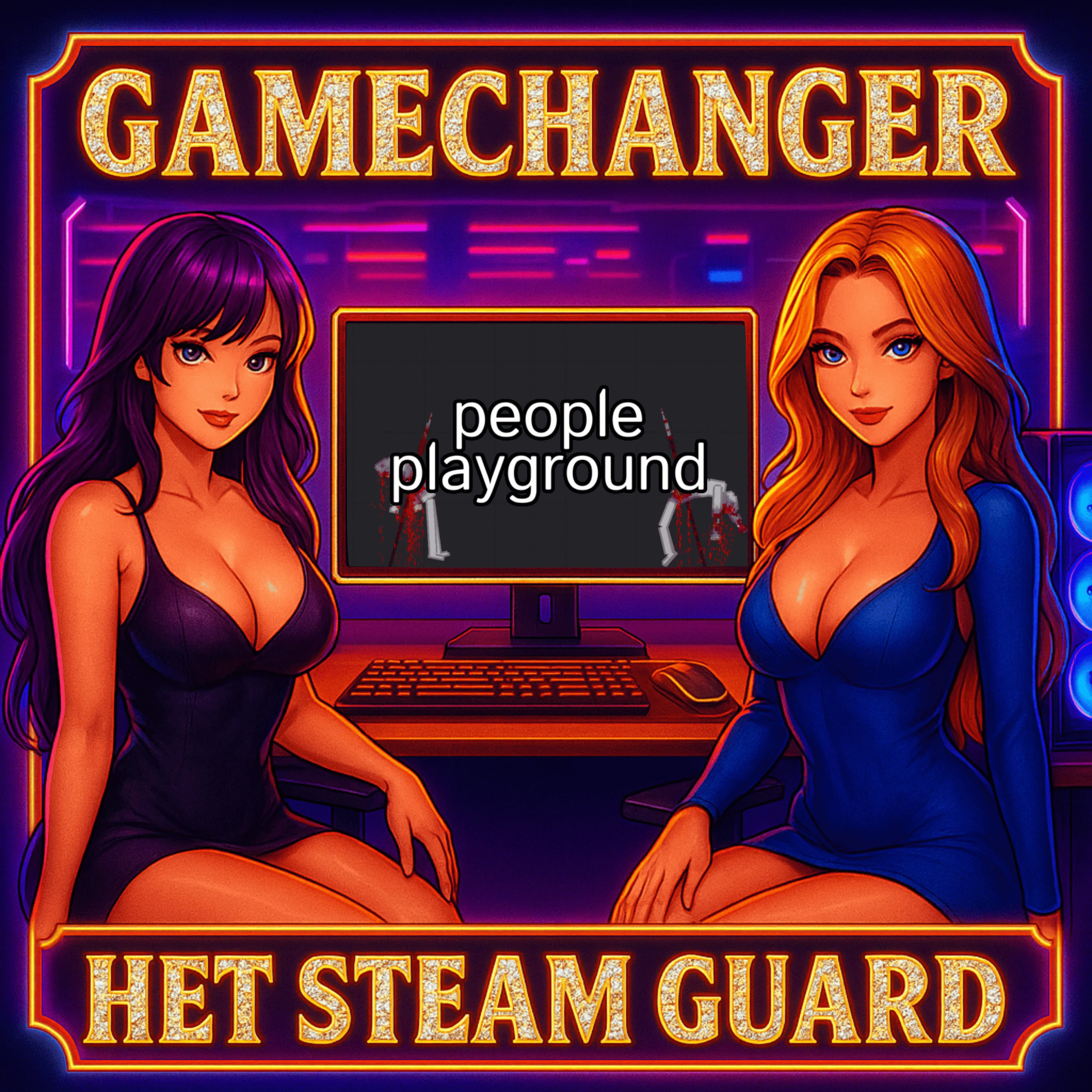 НЕТ GUARD PEOPLE PLAYGROUND STEAM OFFLINE 24/7