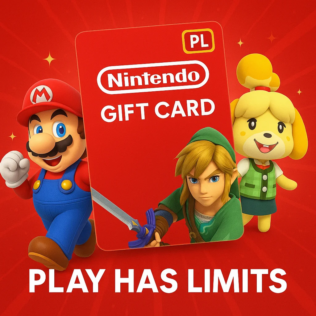 🕹️Nintendo Gift Cards 70-500 PLN| PL