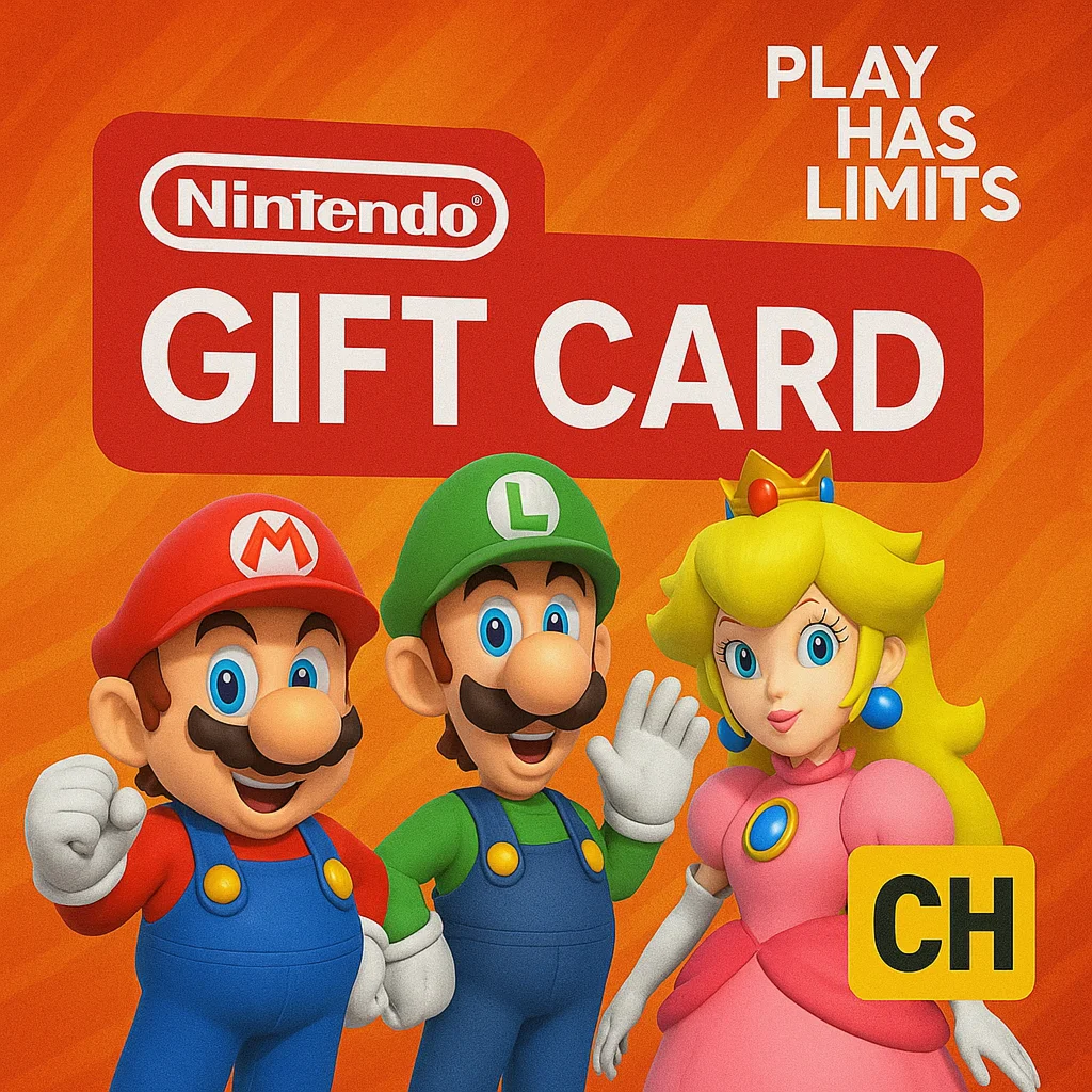 ️Nintendo Gift Cards 20-75 CHF | CH