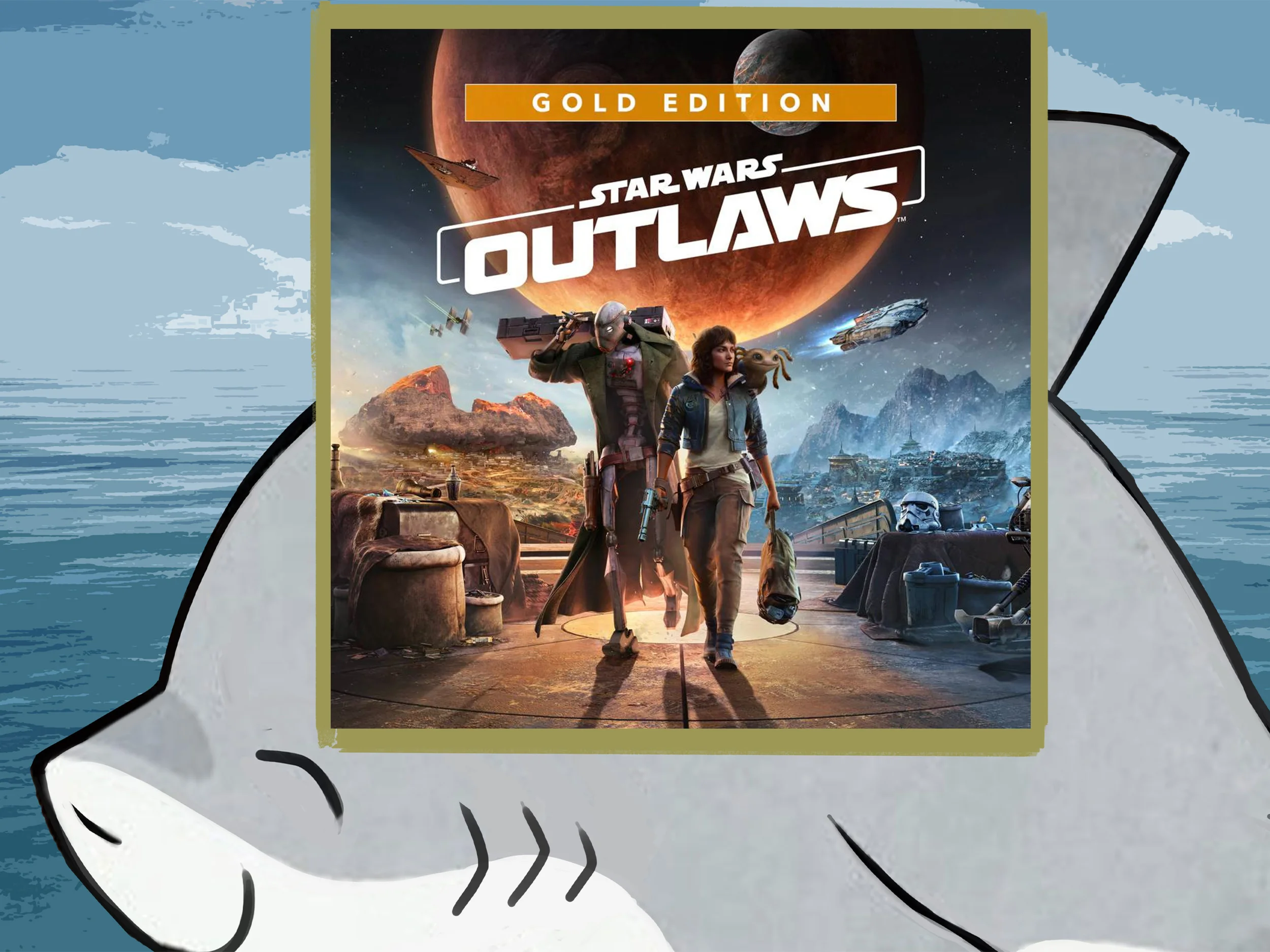 Star Wars Outlaws gold edition PS5 п2 п3