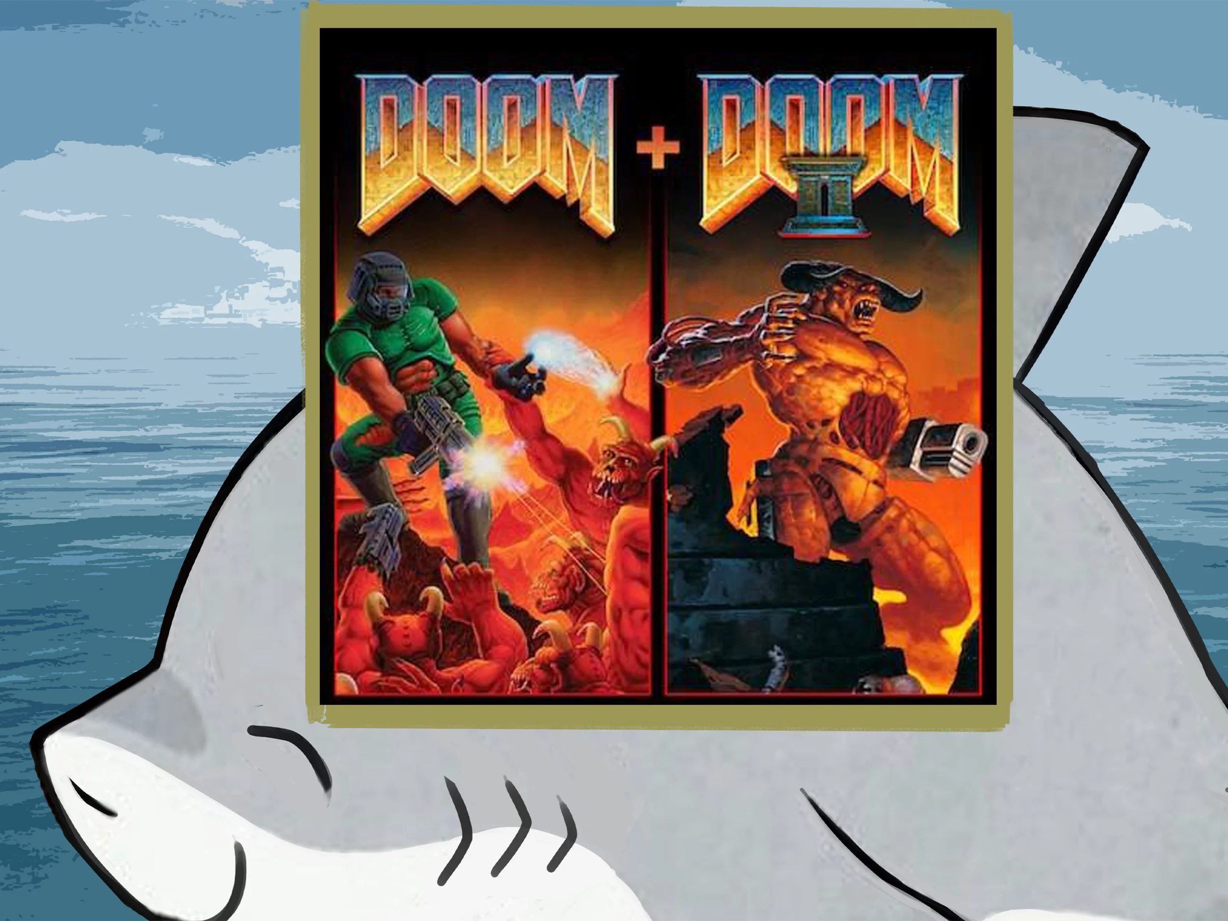 Doom + doom 2 PS4 PS5 п2 п3