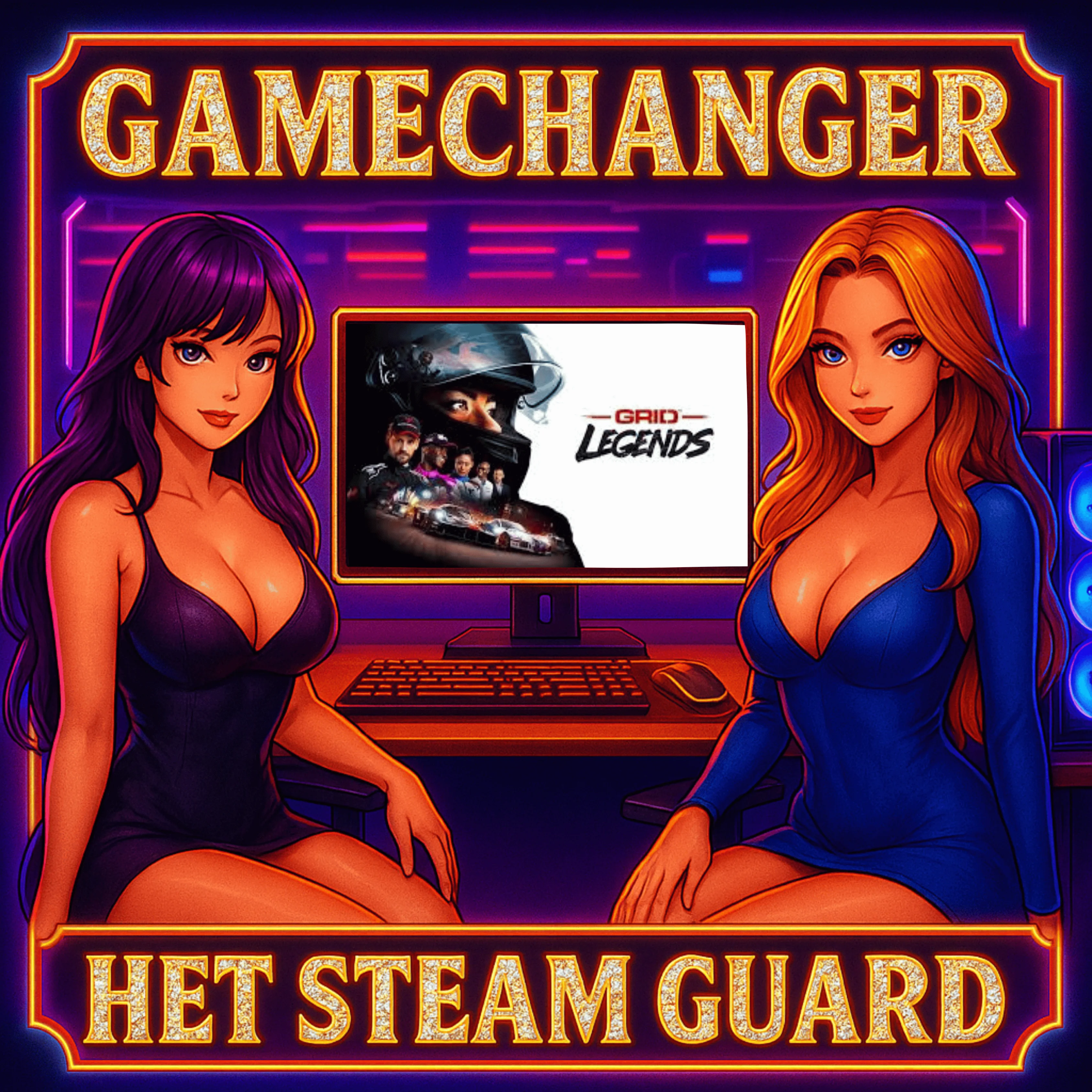 НЕТ GUARD GRID LEGENDS STEAM OFFLINE 24/7