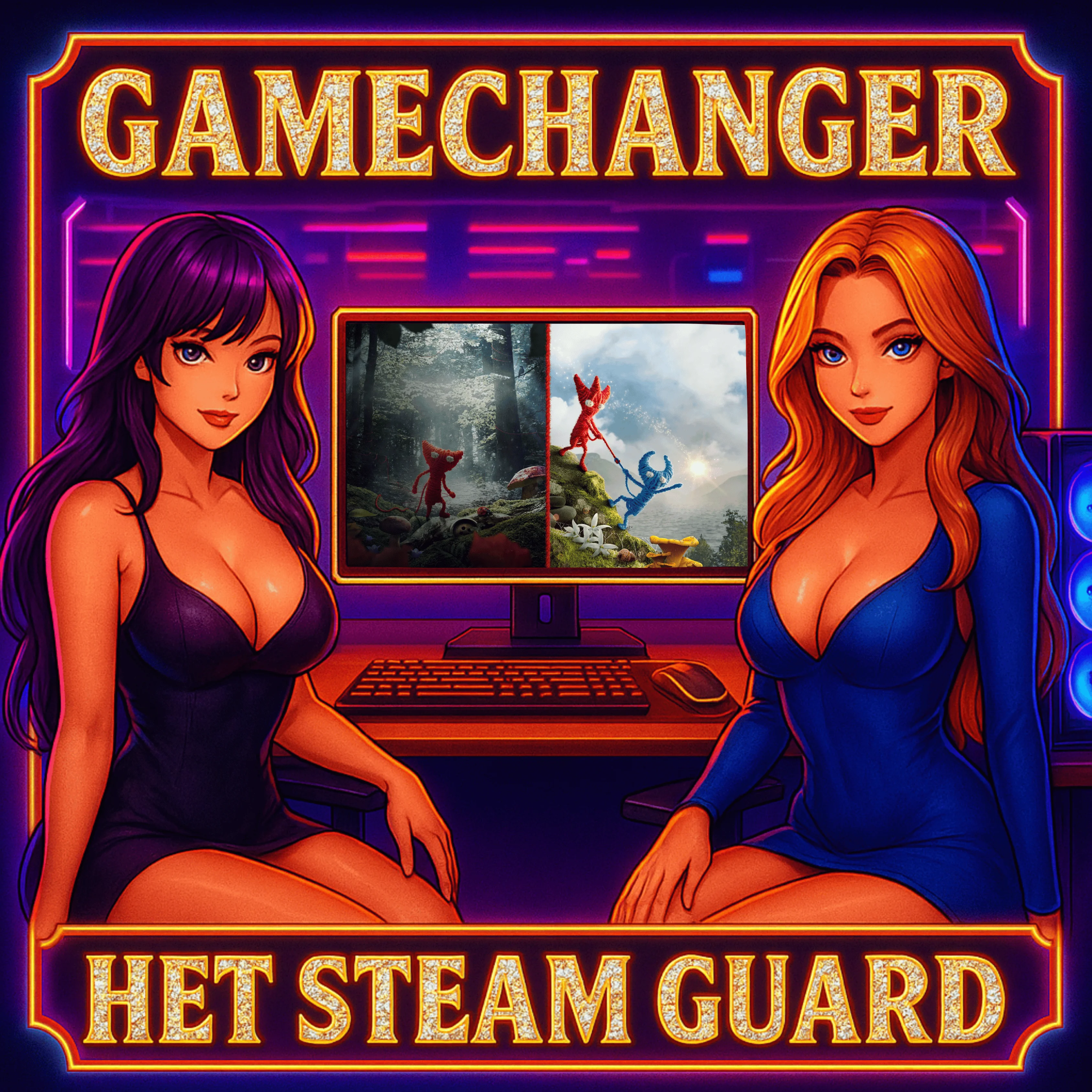 НЕТ GUARD UNRAVEL + UNRAVEL TWO STEAM OFFLINE 24/7