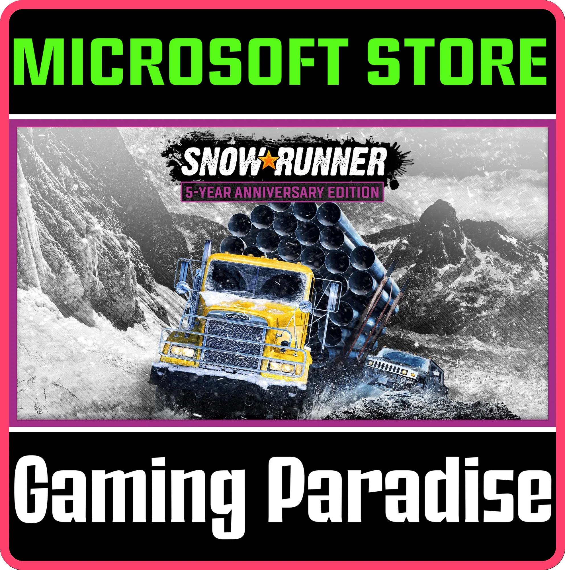 SNOWRUNNER – 5-YEAR ANNIVERSARY EDITION (WINDOWS) PC