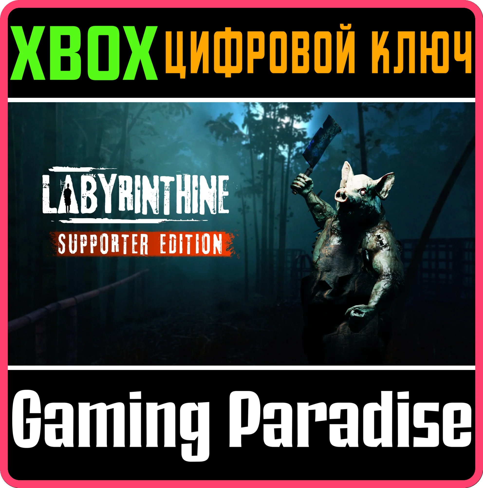 LABYRINTHINE - SUPPORTER EDITION XBOX SERIES S|X КЛЮЧ/К