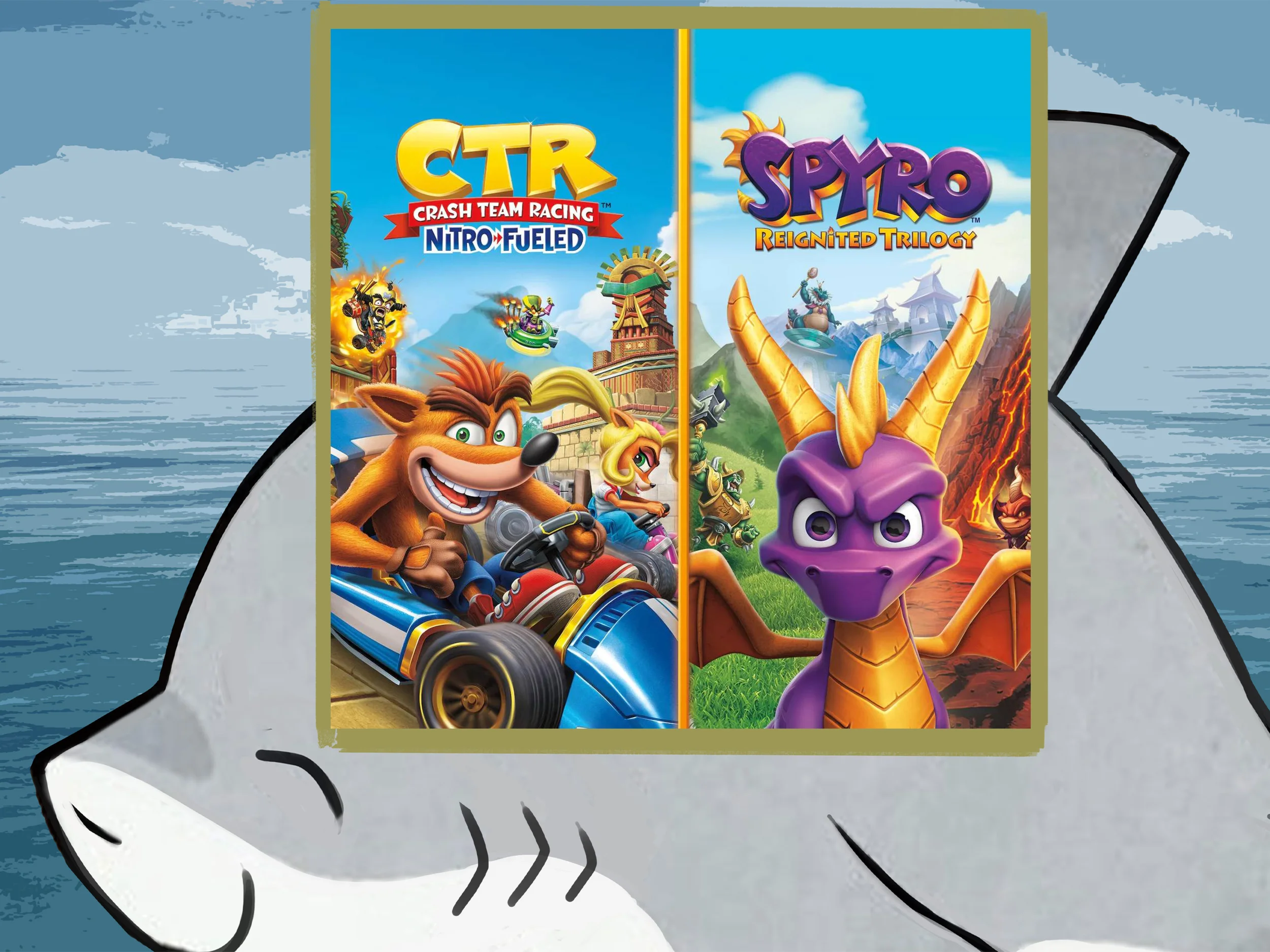 Team Racing Nitro-Fueled + Spyro Game Bundle п2 п3