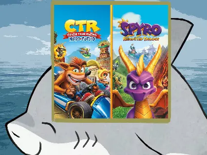 🌀 Team Racing Nitro-Fueled + Spyro Game Bundle п2 п3