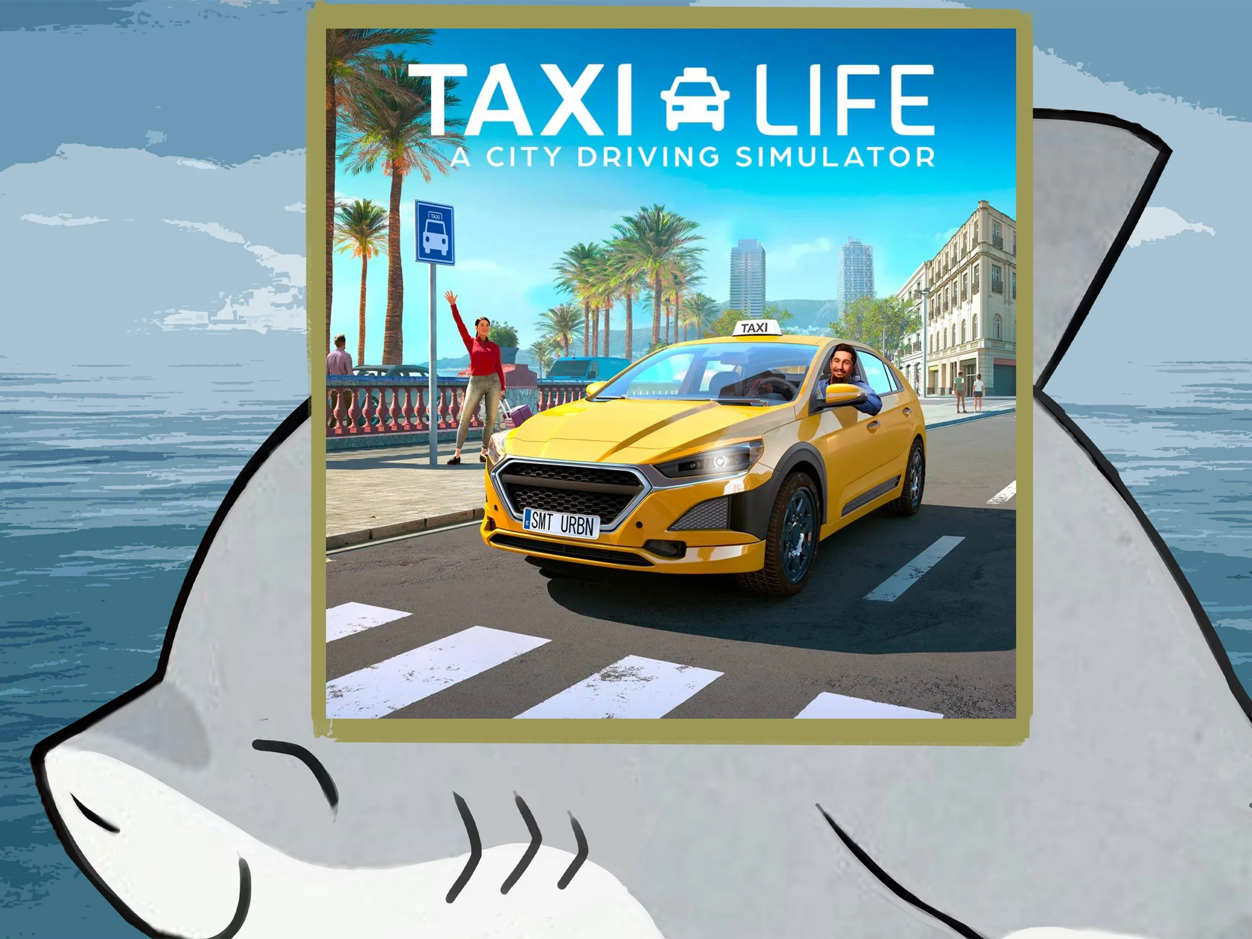Taxi Life: A City Driving Simulator PS5 п2 п3