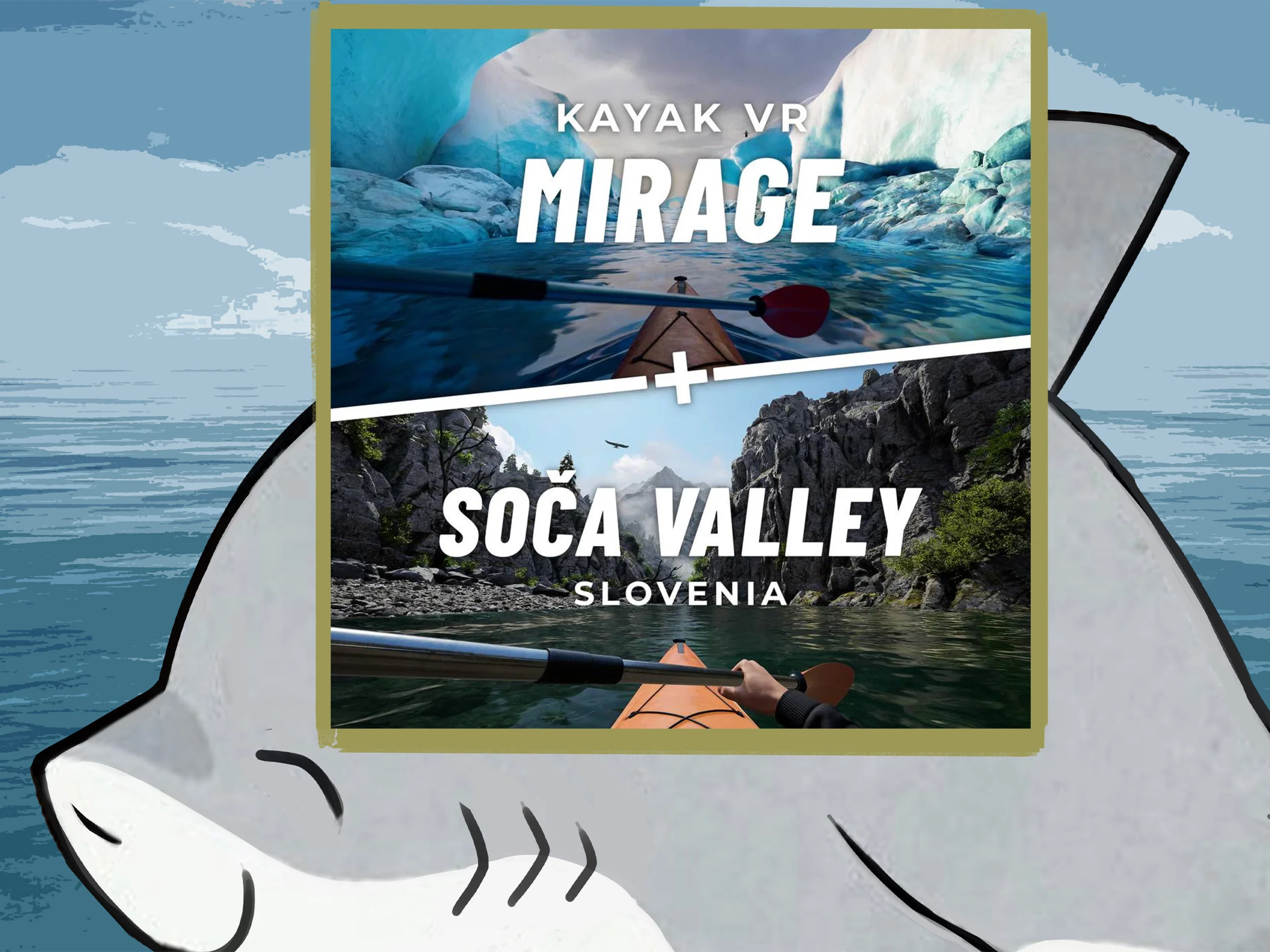 Kayak VR + Soca Valley PS5 VR2 п2 п3