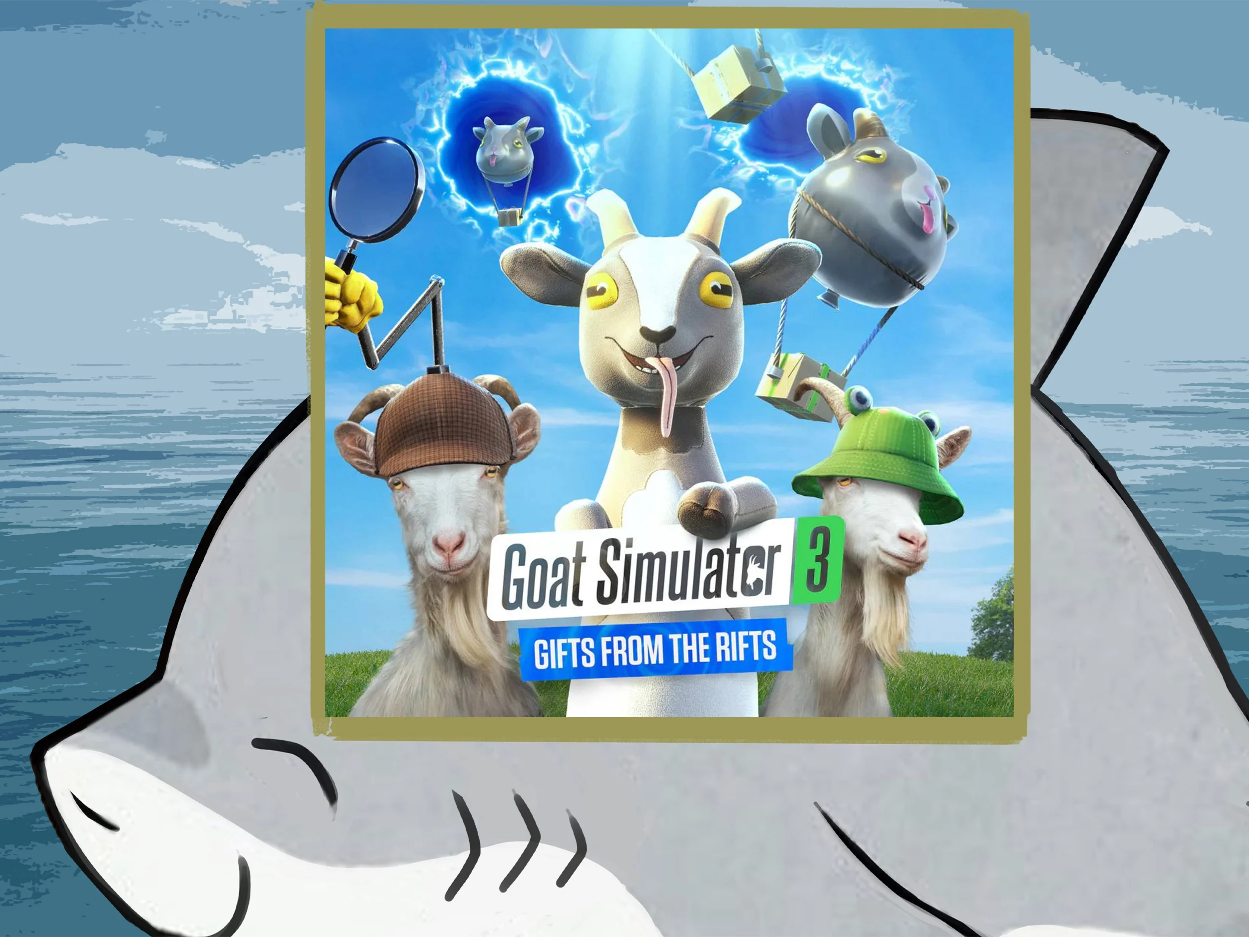Goat Simulator 3 PS4 PS5 п2 п3