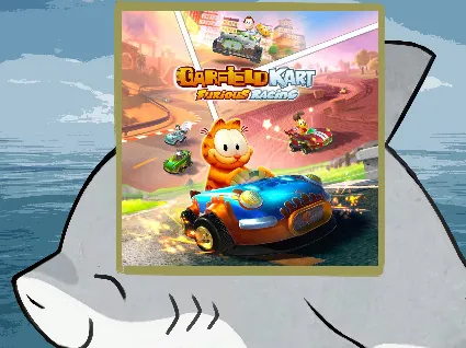 🌀 Garfield Kart - Furious Racing PS4 (PS5) п2 п3