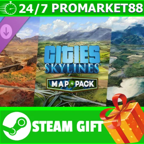 ️Cities: Skylines - Content Creator Pack: Map Pack 4