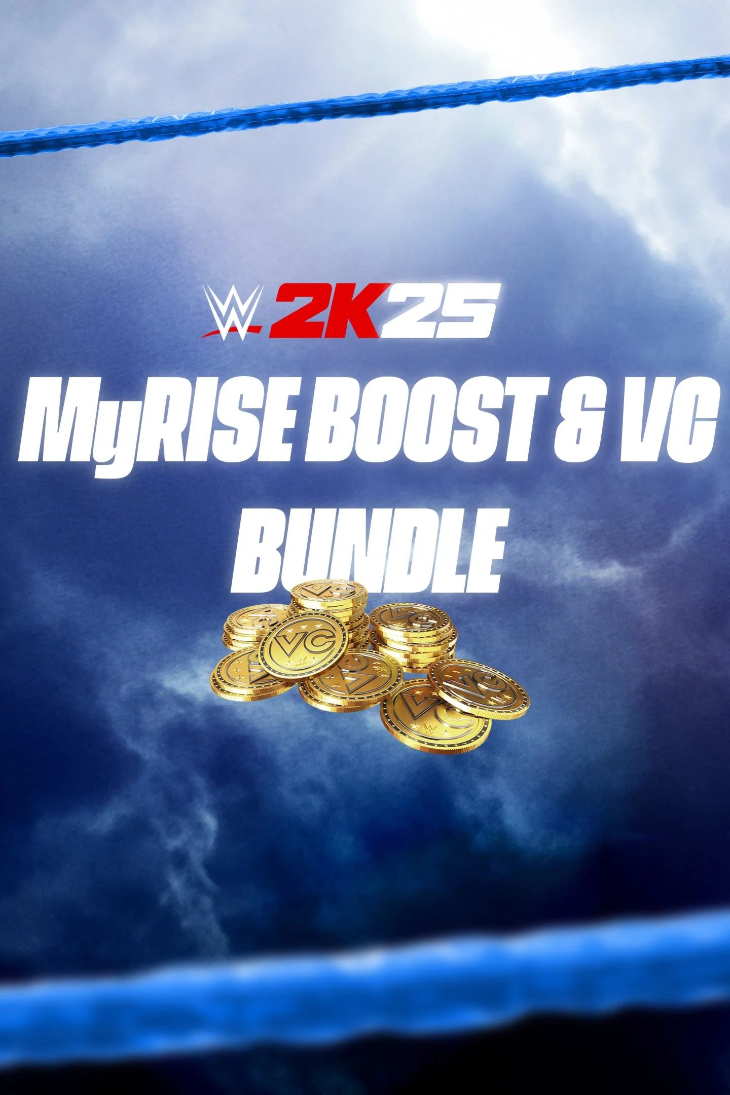  WWE 2k25 MyRISE Boost and 32500 VC  XBOX 