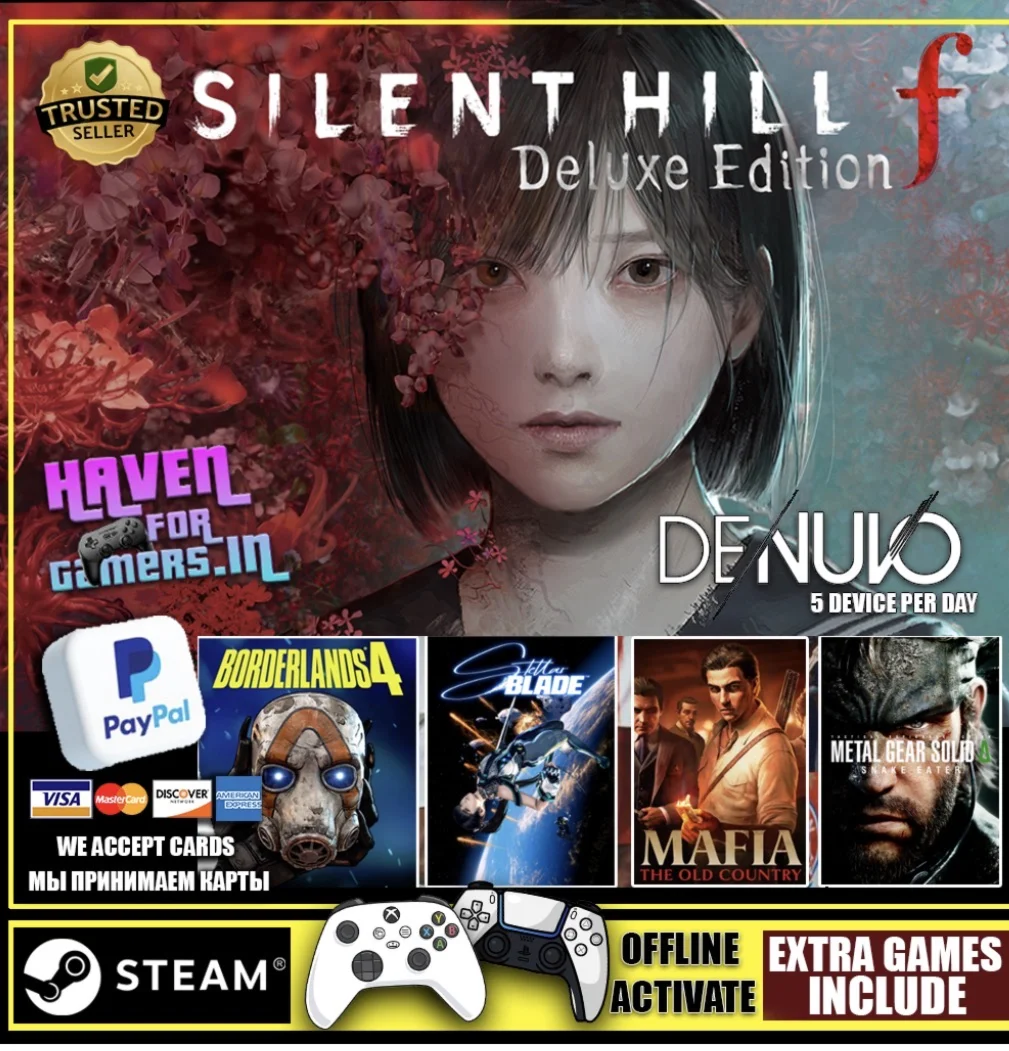 SILENT HILL f - Deluxe +4 Games | No Queue | STEAM