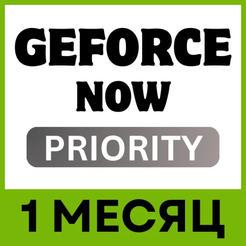 GeForce NOW - PRIORITY - 1 МЕСЯЦ - Европа - АРЕНДА