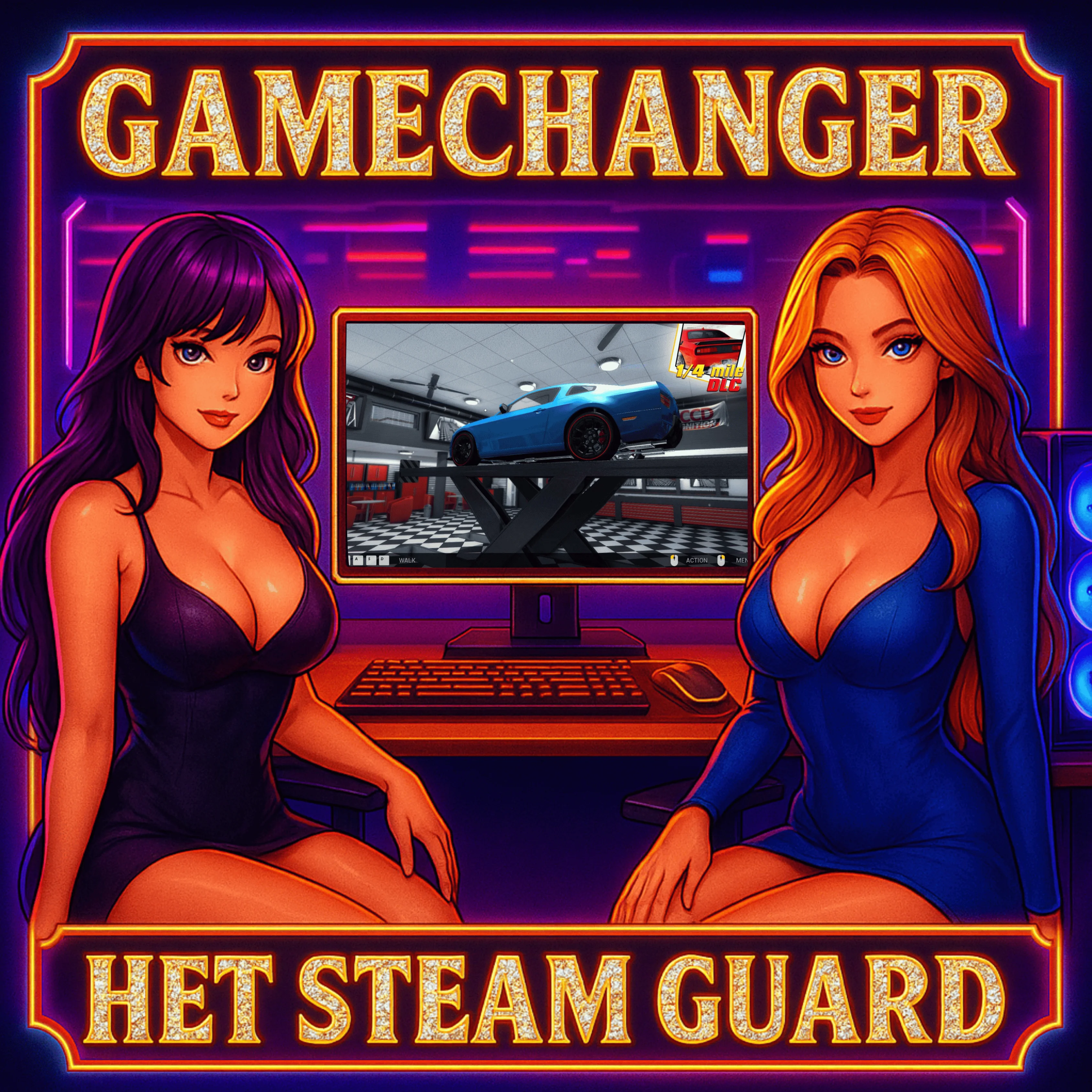 НЕТ GUARD CAR MECHANIC SIMULATOR 2014 STEAM OFFLINE