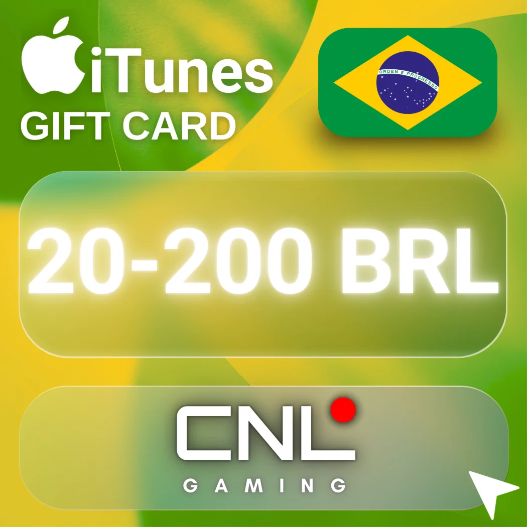 24/7 AUTO | Apple &amp; iTunes 20-200 BRL (Gift Card)