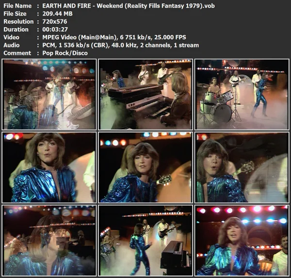 EARTH AND FIRE - Weekend