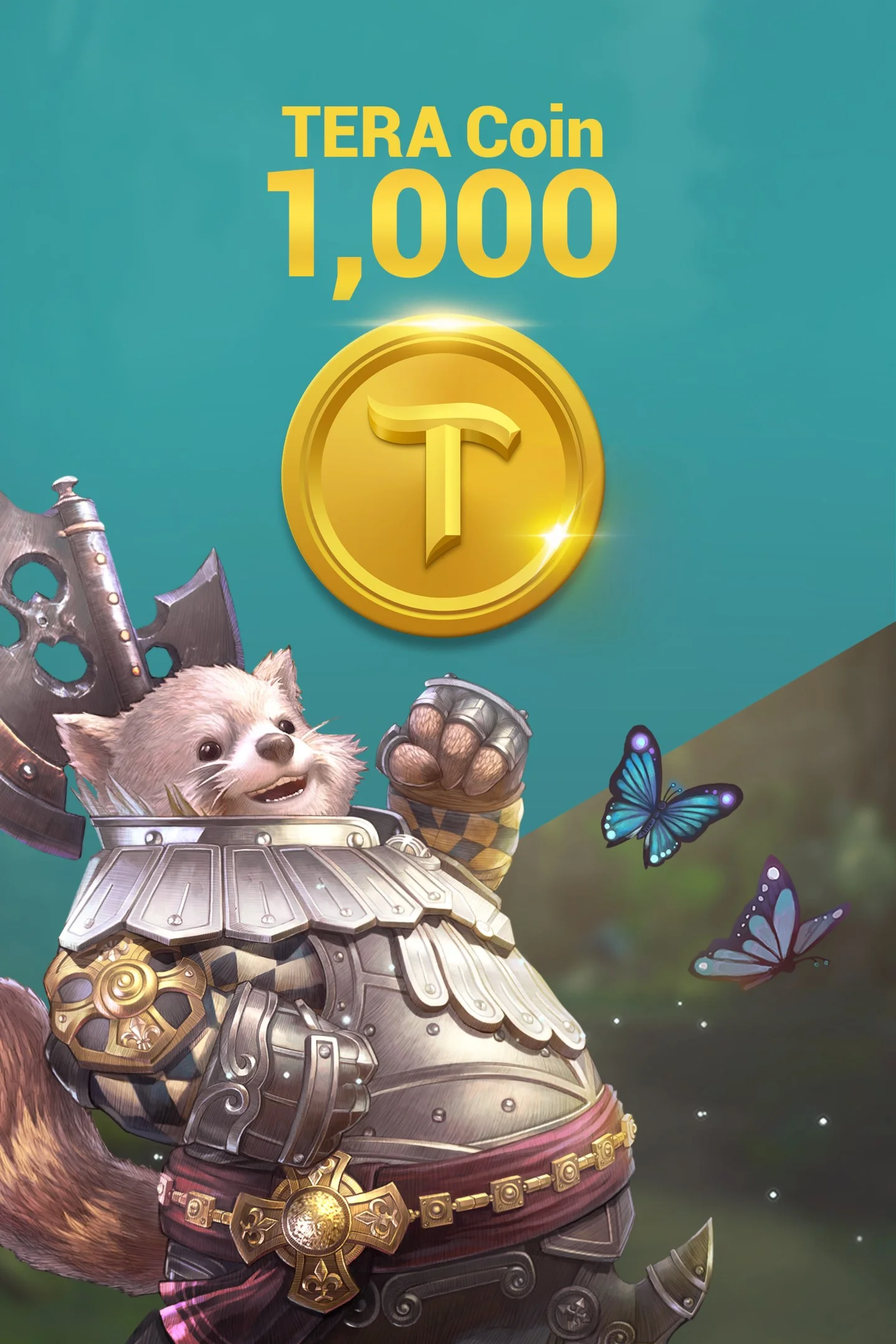 TERA Coin 1,000 XBOX Любой Акк