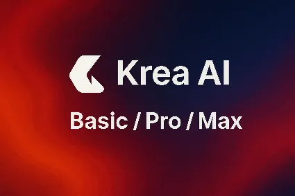 План Krea AI Basic/Pro/Max на 1 месяц