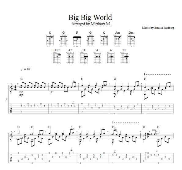 Emilia - Big Big World