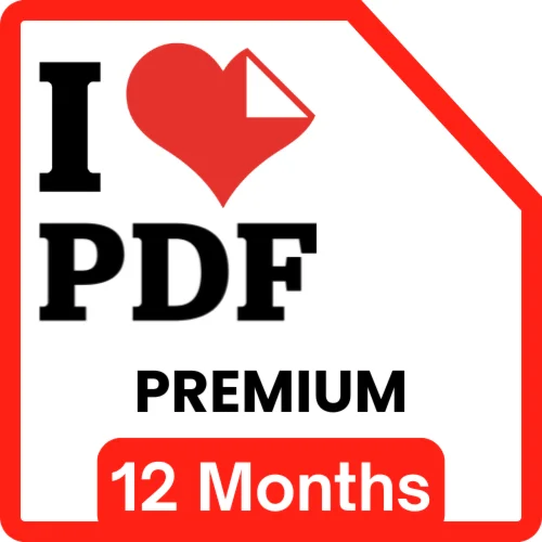 iLovePDF премиум аккаунт | 12 месяцев | Личный аккаунт