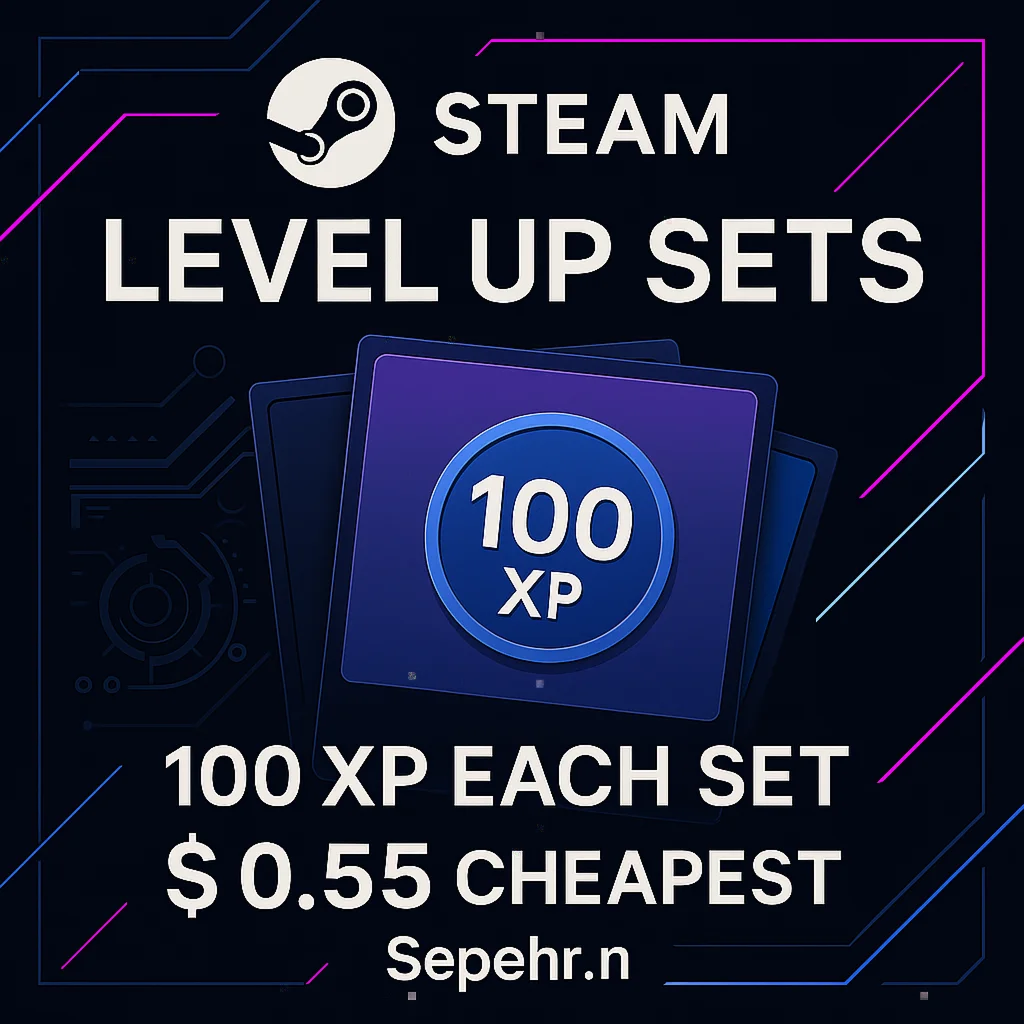 Повышение уровня Steam – 100 XP