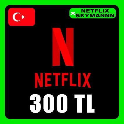АВТО Карта пополнения Netflix 300 TL ТУРЦИЯ 24/7