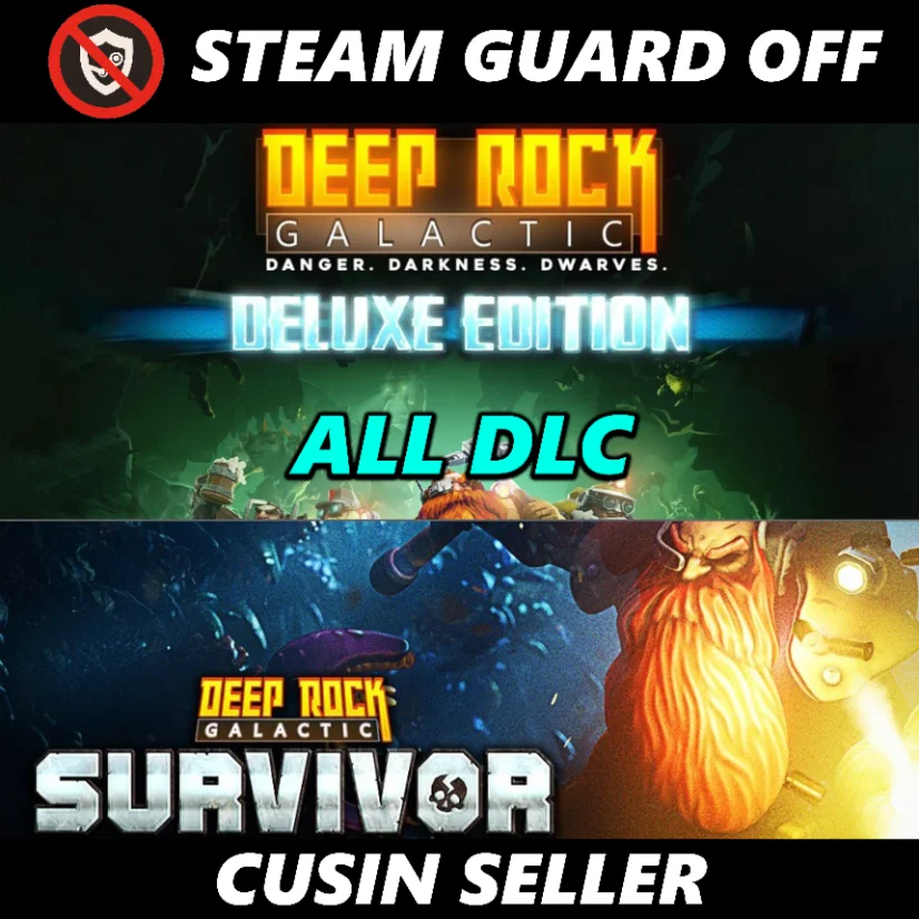 Общий аккаунт Deep Rock Galactic (ALL DLC) + Survivor
