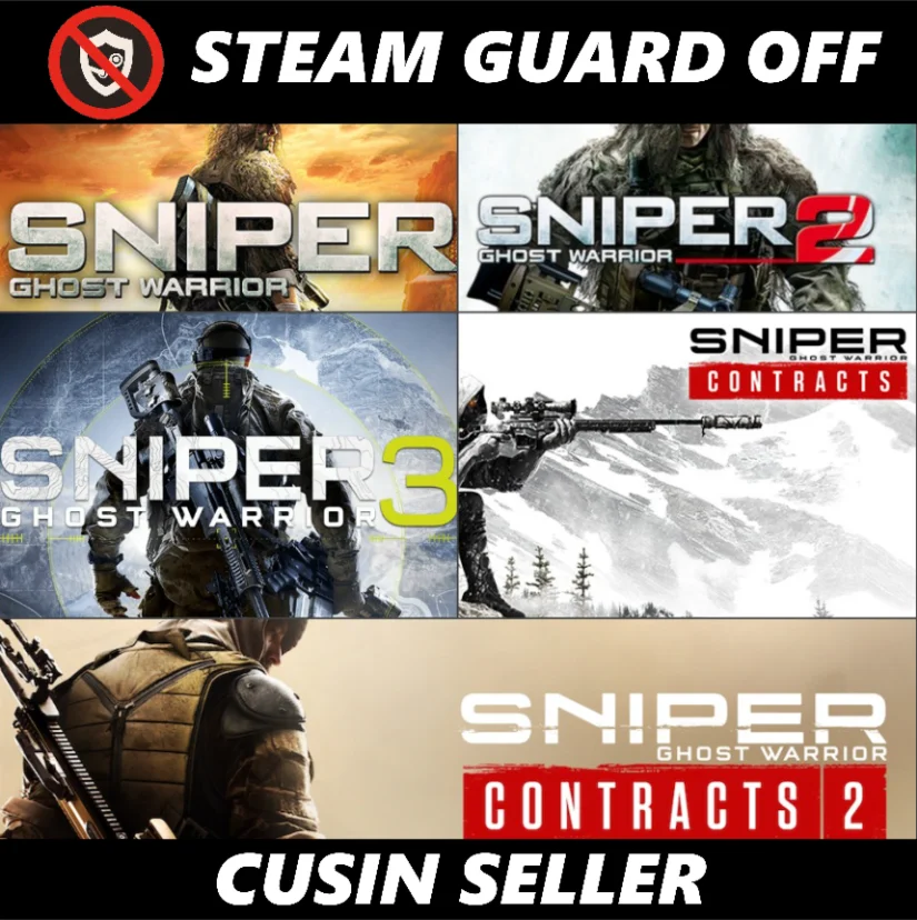  Общий аккаунт - Все части Sniper: Ghost Warrior