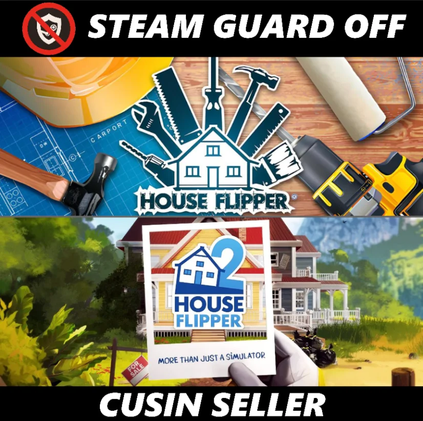  Общий аккаунт House Flipper 1 + 2 | Без Steam Guard