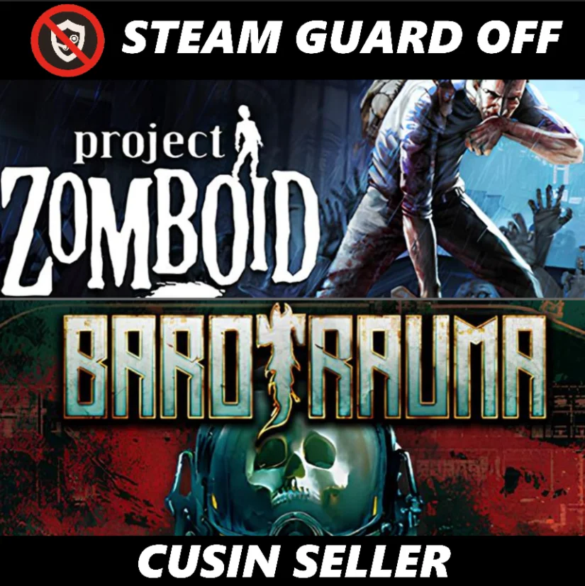  Общий аккаунт Project Zomboid + Barotrauma