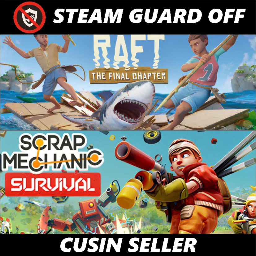  Общий аккаунт Scrap Mechanic + Raft |Без Steam Guard
