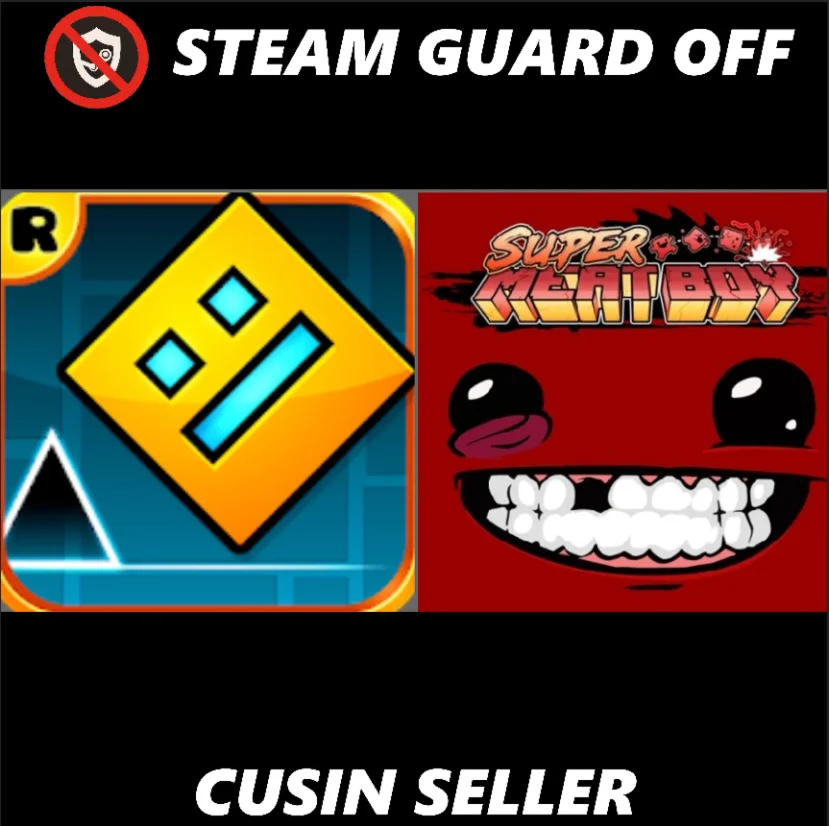  Общий аккаунт Geometry Dash + Super Meat Boy