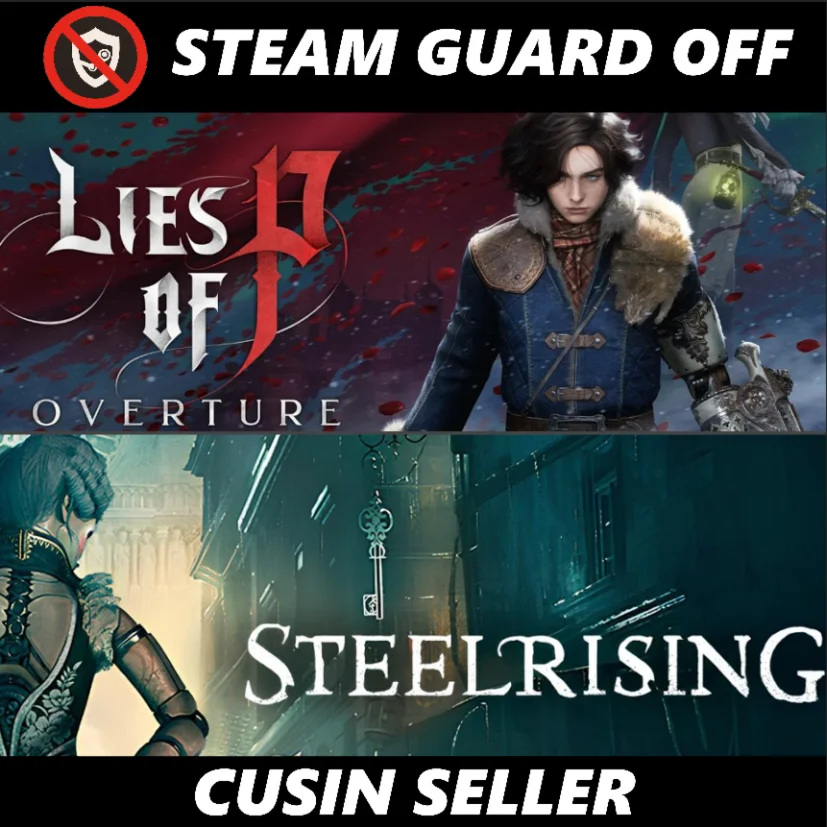  Общий аккаунт Lies of P: DLC Overture + Steelrising