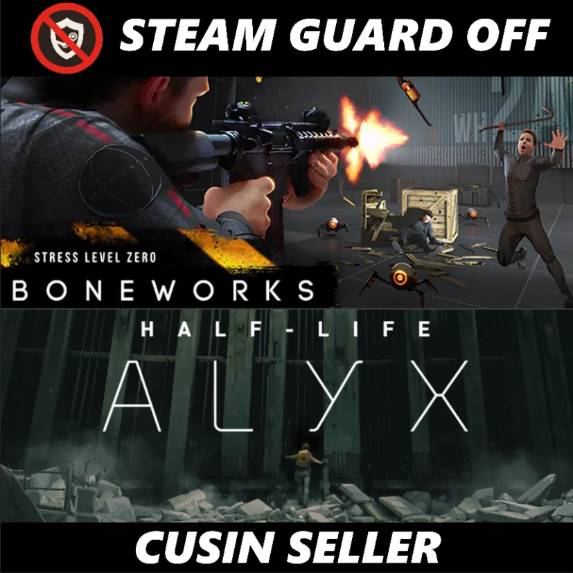  Общий аккаунт Half-Life: Alyx + Boneworks
