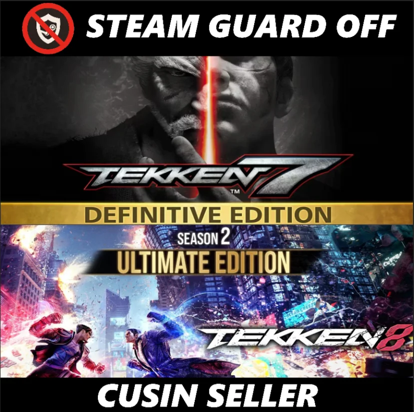 Общий аккаунт TEKKEN 7 Ultimate + 8 Definitive