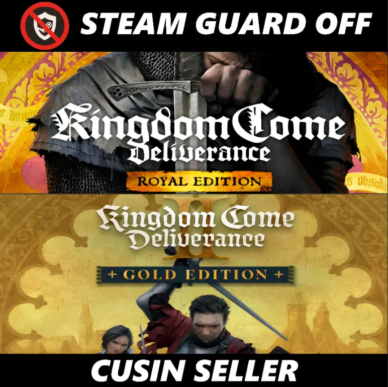  Общий аккаунт Kingdom Come: Deliverance + II Gold