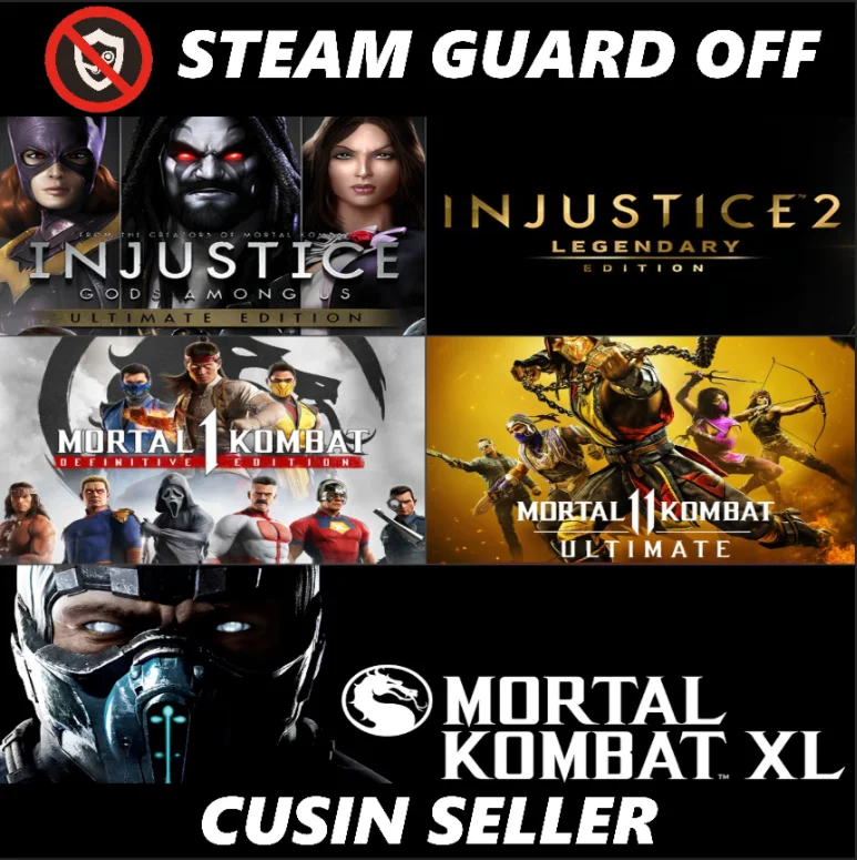  Общий аккаунт Mortal Kombat 1 (27 DLС) + ВСЕ ЧАСТИ
