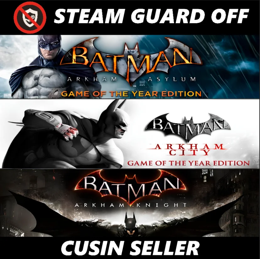  Общий аккаунт Batman: Arkham Knight + ВСЕ ЧАСТИ