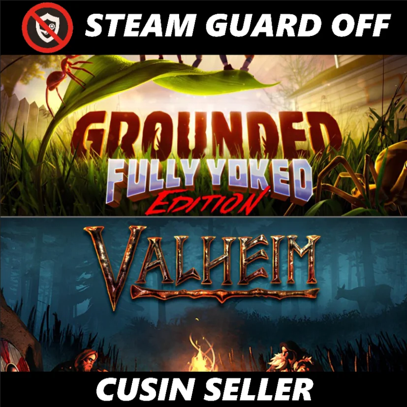  Общий аккаунт Valheim + Grounded | Без Steam Guard