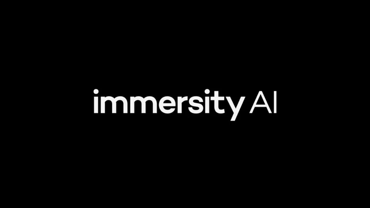 План визуализации Immersity AI: выделенная учетная запи