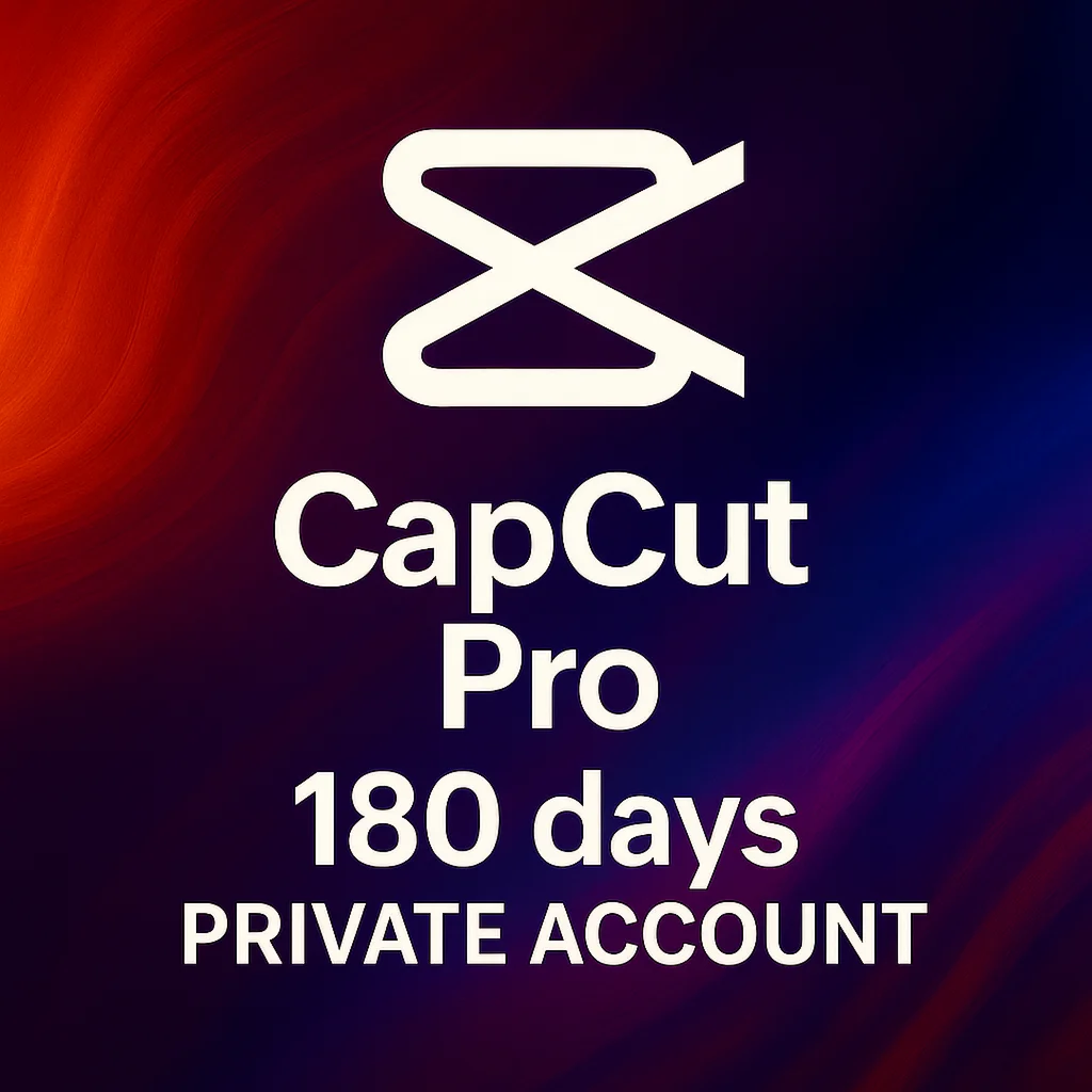 Capcut Pro 180 дней | ВАШ АККАУНТ