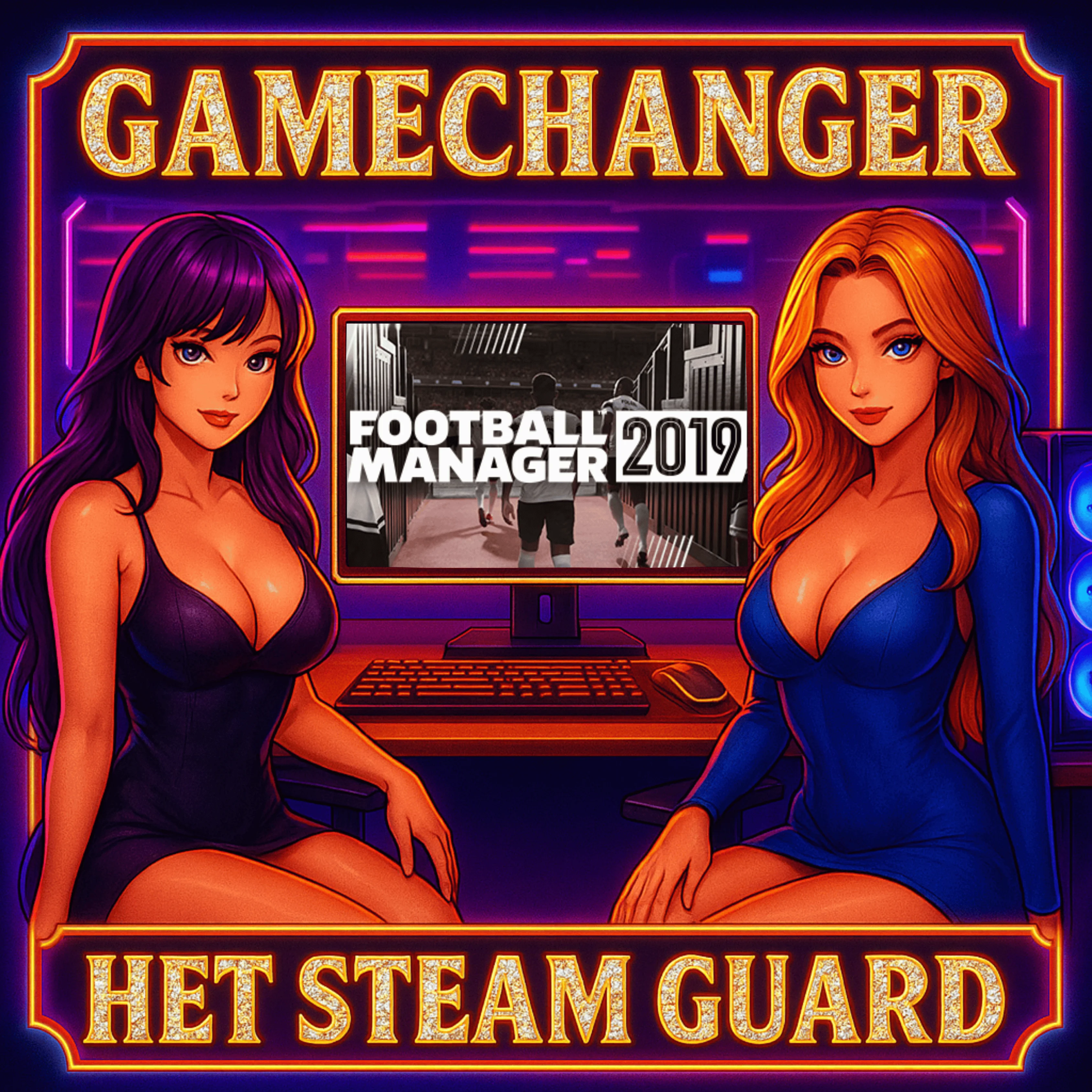 НЕТ GUARD FOOTBALL MANAGER 2019 STEAM OFFLINE 24/7