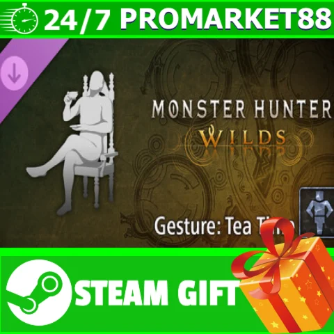 ️Monster Hunter Wilds - Gesture: Tea Time STEAM GIFT