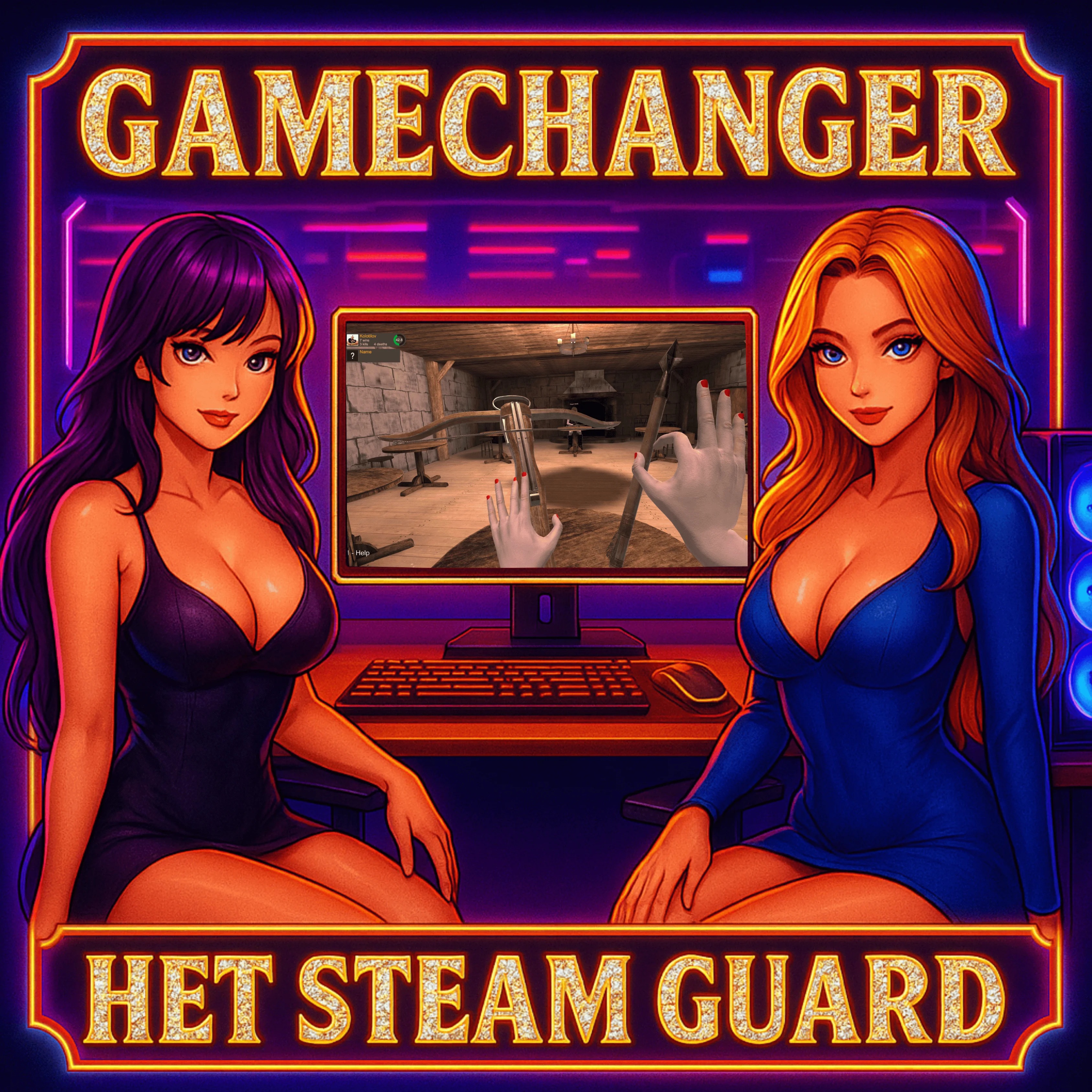НЕТ GUARD HAND SIMULATOR STEAM OFFLINE 24/7