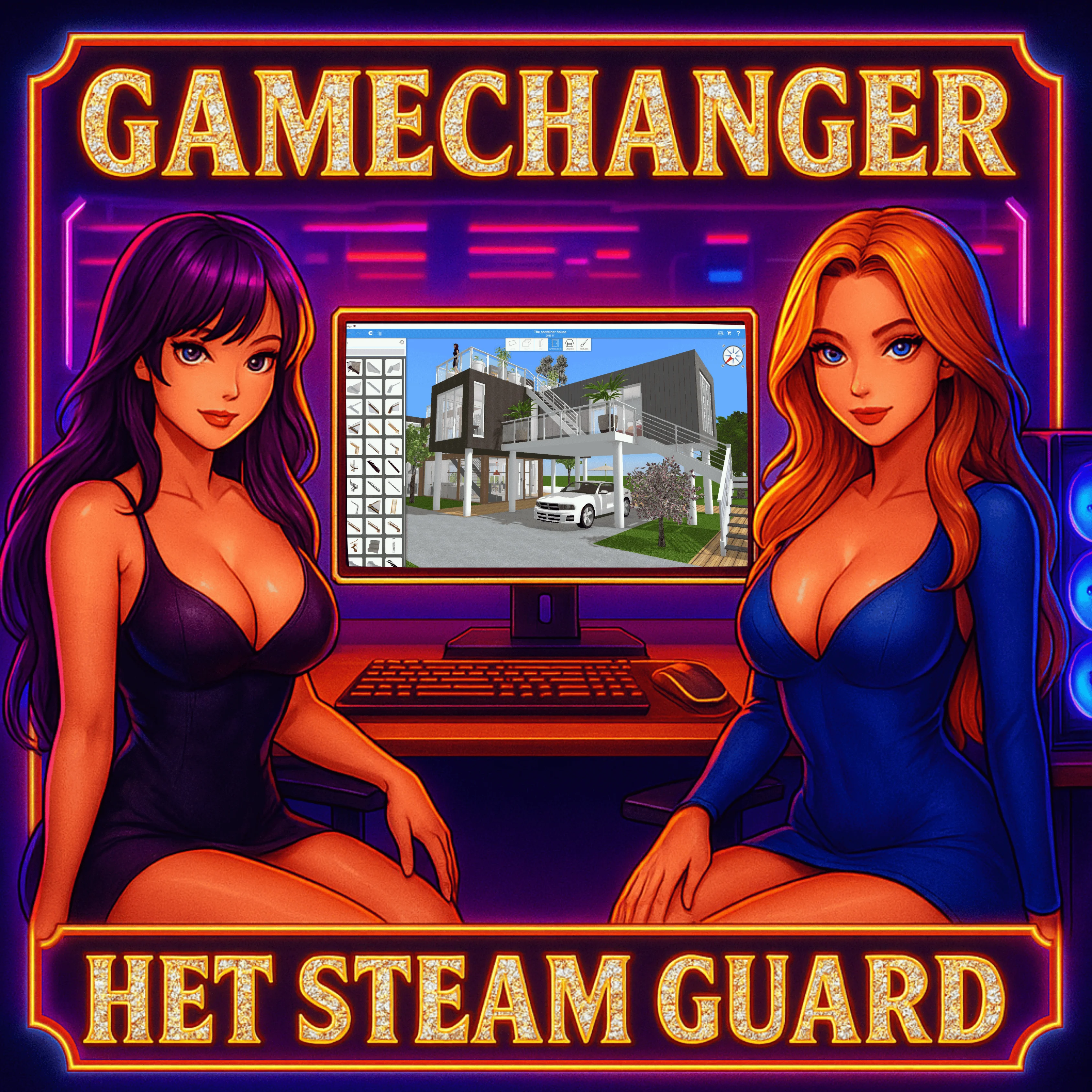 НЕТ GUARD HOME DESIGN 3D STEAM OFFLINE 24/7