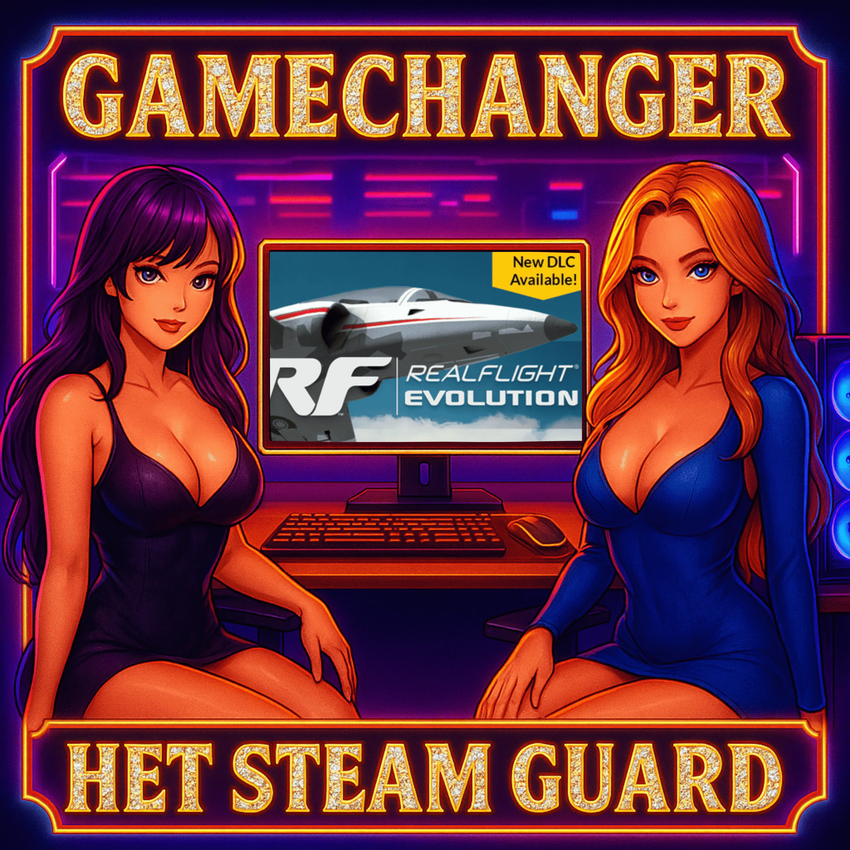 НЕТ GUARD REALFLIGHT EVOLUTION+9.5S STEAM OFFLINE 24/7